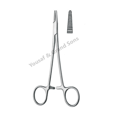 Crile Wood Needle Holder